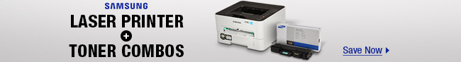 Samsung Laser Printer + Toner Combos