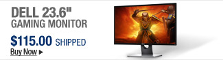 Newegg Flash  Dell 23.6" Gaming Monitor