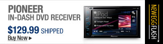 Newegg Flash  Pioneer In-dash DVD Receiver