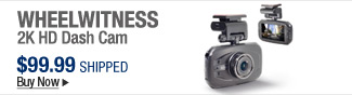 Newegg Flash  WheelWitness 2K HD Dash Cam