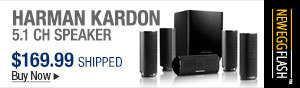 Newegg Flash – Harman Kardon 5.1 CH Speaker.