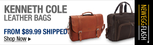 Newegg Flash – Kennth Cole Leather bags