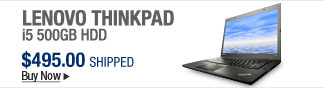 Newegg Flash  Lenovo Thinkpad i5 500GB HDD