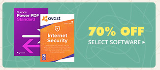 70% OFF SELECT SOFTWARE*