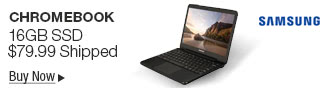 Newegg Flash - Samsung Chromebook 16GB SSD