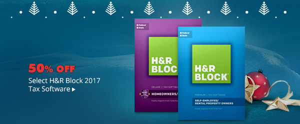 Select H&R Block 2017 Tax Software