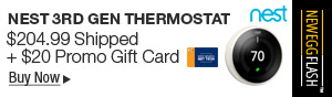 Newegg Flash - Nest 3rd Gen Thermostat