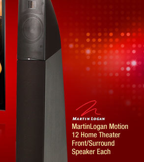 MartinLogan Motion 12 Home Theater Front/Surround Speaker Each 