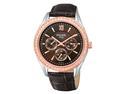 Pulsar Multifunction Swarovski Crystals Brown Dial Women's watch #PP6008