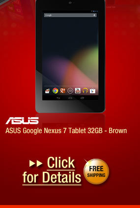 ASUS Google Nexus 7 Tablet 32GB - Brown