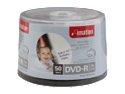 imation 4.7GB 16X DVD-R Inkjet Printable 50 Packs Spindle Media Model 17350