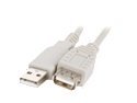 Rosewill 6ft. USB2.0 A Male to A Female Extension Cable, Beige, Model RCW-111 