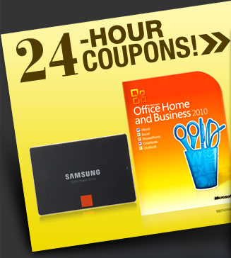 24-HOUR COUPONS! SSD, Office