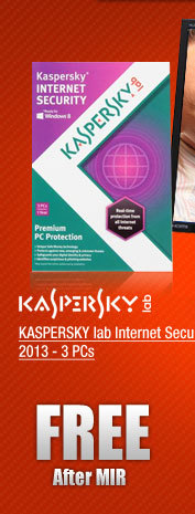 KASPERSKY lab Internet Security 2013 - 3 PCs