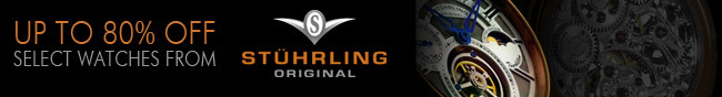 Stuhrling Original - UP TO 80% OFF SELECT WATCHES FROM.