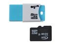 Team 32GB Micro SDHC Flash Card w/ USB2.0 Micro SD Card Reader TR11A1 Model TG032G0MC24C 