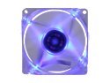 Rosewill RFX-80BL 80mm 2 Ball Bearing Blue LED Case Fan with Fan Controller Set