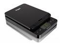Saga 76 LB Black Digital Postal Shipping Scale x 0.1 oz weight postage w/ AC USB M S Basic