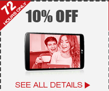 72 HOURS ONLY! 10% OFF SELECT TABLETS*