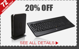 72 HOURS ONLY! 20% OFF SELECT REFURBISHED COMPONENTS*