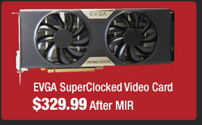 EVGA SuperClocked Video Card 