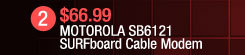 MOTOROLA SB6121 SURFboard Cable