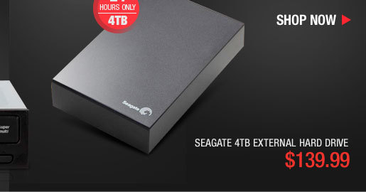 Seagate 4TB External Hard Drive