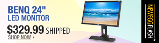 Newegg Flash  BENQ 24" LED MONITOR