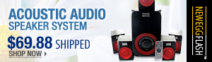 Newegg Flash – Acoustic Audio Speaker System 