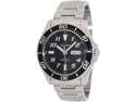 Precimax Aqua Classic Automatic PX13221 Men's Black Dial Silver Stainless Steel Automatic Watch