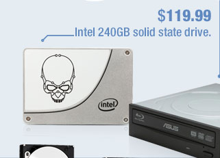 $119.99 Intel 240GB solid state drive