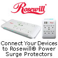 Rosewill - Connect your devices to Rosewill Power Surge Protectors