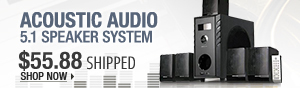 Newegg Flash - Acoustic Audio 5.1 Speaker System