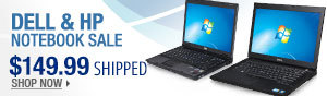 Newegg Flash - Dell and HP Notebook Sale