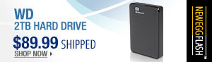 Newegg Flash - WD 2TB Hard Drive