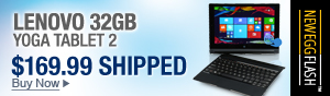 Newegg Flash - Lenovo 32GB Yoga Tablet 2