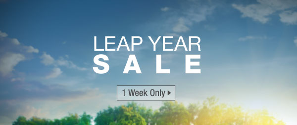 LEAP YEAR SALE