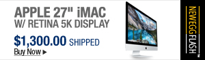 Newegg Flash – Apple 27" iMac w/ Retina 5K Display