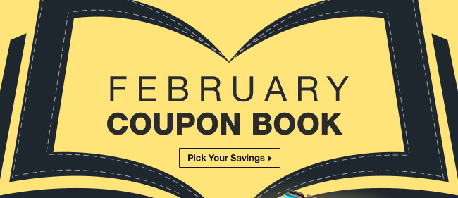 FEBRUARY COUPON BOOK