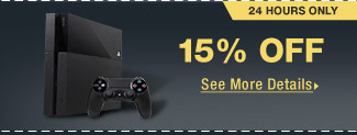 4 DAYS ONLY! 15% OFF SELECT VIDEO GAME CONSOLES*