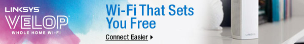 Linksys - Wi-Fi That Sets You Free