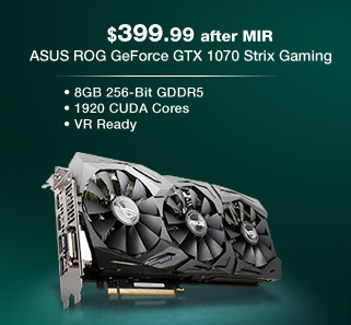 ASUS ROG GeForce GTX 1070 Strix Gaming