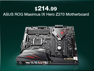 ASUS ROG Maximus IX Hero Z270 Motherboard