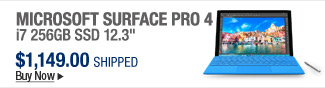 Newegg Flash  Microsoft Surface Pro 4 i7 256GB SSD 12.3"