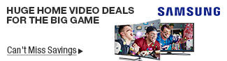 Samsung - Huge Home Video Deals for The Big Game