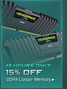 15% OFF ALL CORSAIR MEMORY*