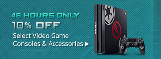 10% Off SELECT VIDEO GAME CONSOLES & ACCESSORIES*