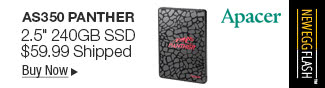 Newegg Flash - Apacer AS350 PANTHER 2.5" 240GB SSD