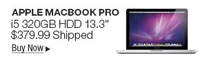 Newegg Flash - Apple MacBook Pro i5 320GB HDD 13.3"