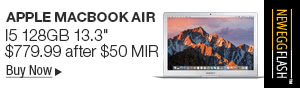 Newegg Flash – Apple Macbook Air i5 128GB 13.3"